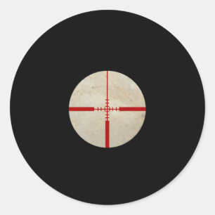 Dont Run Youll Only Die Tired Classic Round Sticker