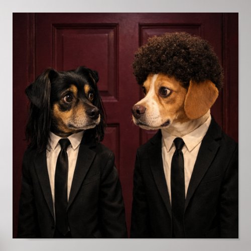 "Don't Say 'What' Again!" Poster