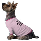 Don't scare me, I poop easily. Tee (Side)