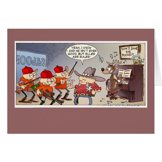 Don't Shoot The Pianist Cards (Front Horizontal)