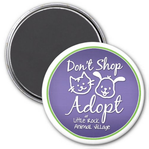 Dont Shop Adopt Magnet