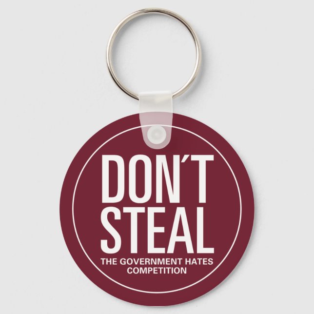 Don't Steal Keychain (Front)