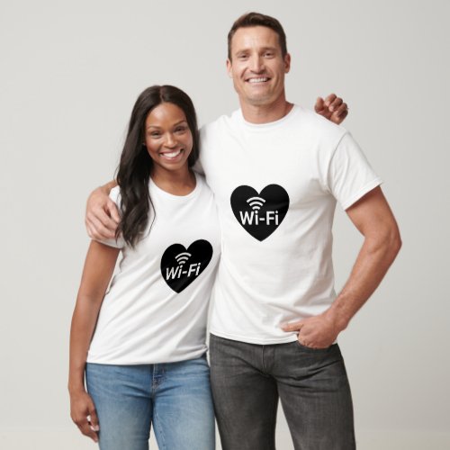 Dont Steal My Wifi Couple T_Shirt