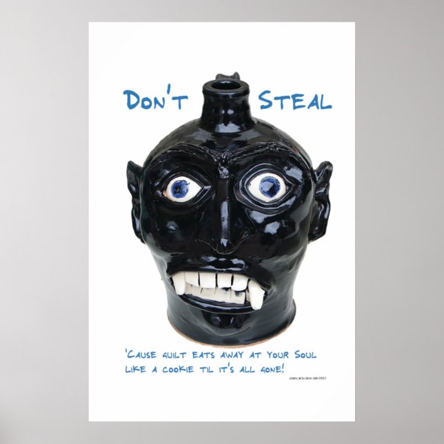 Don't Steal Poster (Front)
