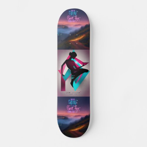Dont Stop Me Now  Retro Queen Inspire collection Skateboard