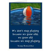 DON'T STOP PLAYING: CARD (Front)