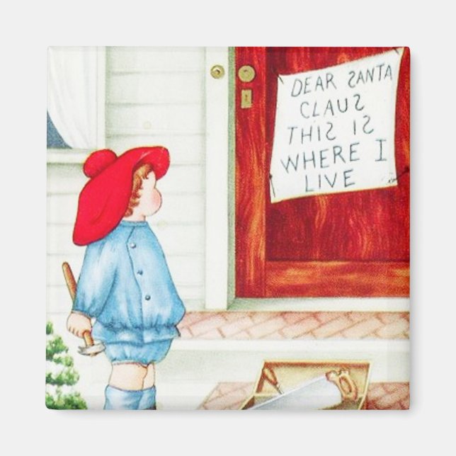 Don't Take Chances Vintage Magnet (Front)