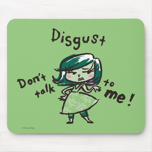 Don't Talk to Me! Mouse Pad (Front)