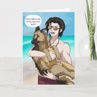 Don't Talk to Me or My Son Card