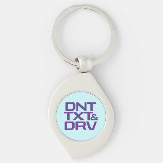 Dont Text and Drive Keychain