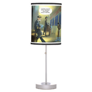 Don't Text And Titanic Funny Table Lamp
