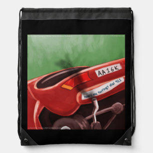Dont Text & Drive Funny Rick London Backpack