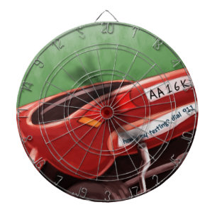 Dont Text & Drive Rick London Funny Dartboard With Darts