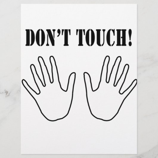 Don't touch (Front)