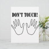 Don't touch (Standing Front)
