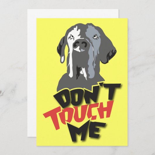 Don't Touch Me! (Front/Back)