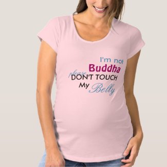 Don&#39;t Touch My Belly pregnancy shirt