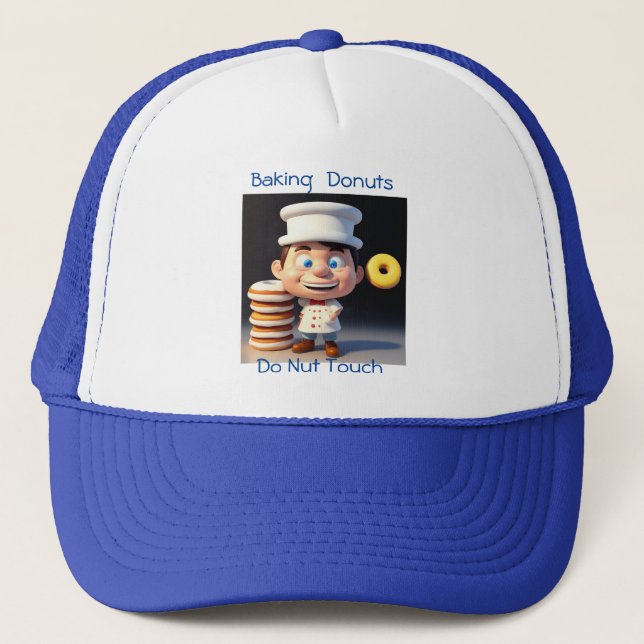 Dont Touch My Donuts, Truckers Hat (Front)