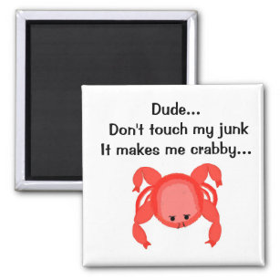 Don't Touch My Junk Magnet