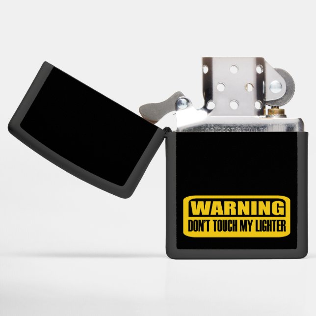 don't touch my lighter (Opened)