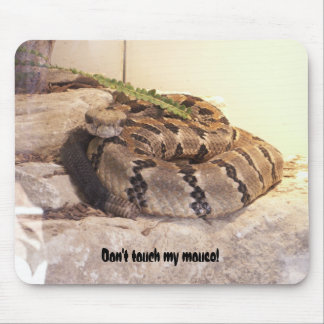 Don't touch my mouse! mouse pad