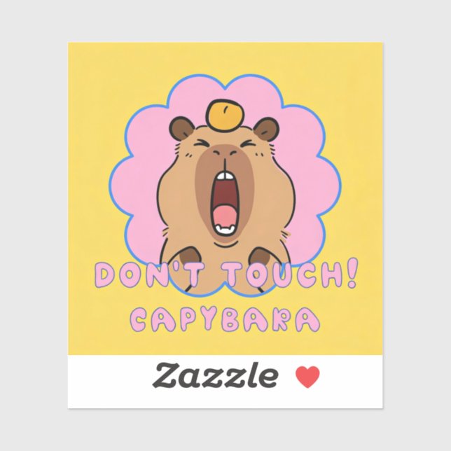 DON'T TOUCH! STICKER (Sheet)