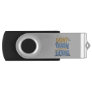 DON'T TRASH YOUR FUTURE, ECOLOGY LETTERING QUOTE FLASH DRIVE