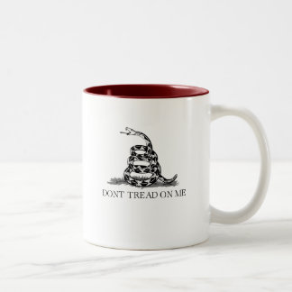 Don't Tread 1 Two-Tone Coffee Mug
