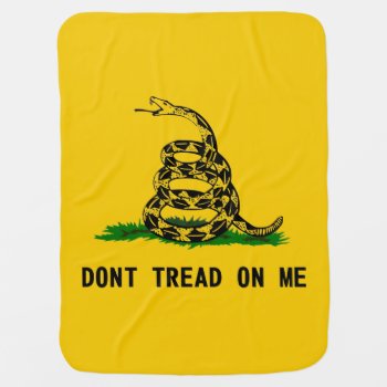 Dont Tread Flag Usa Symbol Snake America History P Baby Blanket by tony4urban at Zazzle