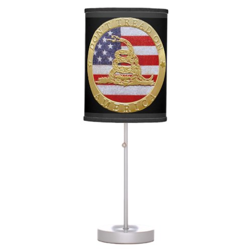 DONT TREAD ON AMERICA 1 TABLE LAMP