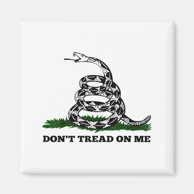 Don't Tread On Me 2nd Amendment Patriotic New Nove Magnet (Front)