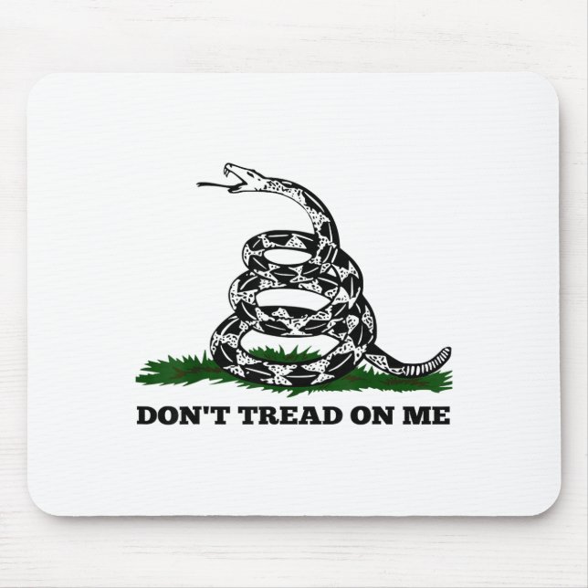 Don't Tread On Me 2nd Amendment Patriotic New Nove Mouse Pad (Front)