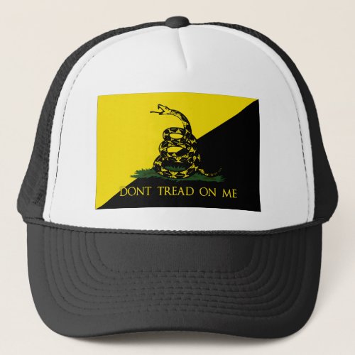 Dont Tread On Me Anarchist Flag Trucker Hat