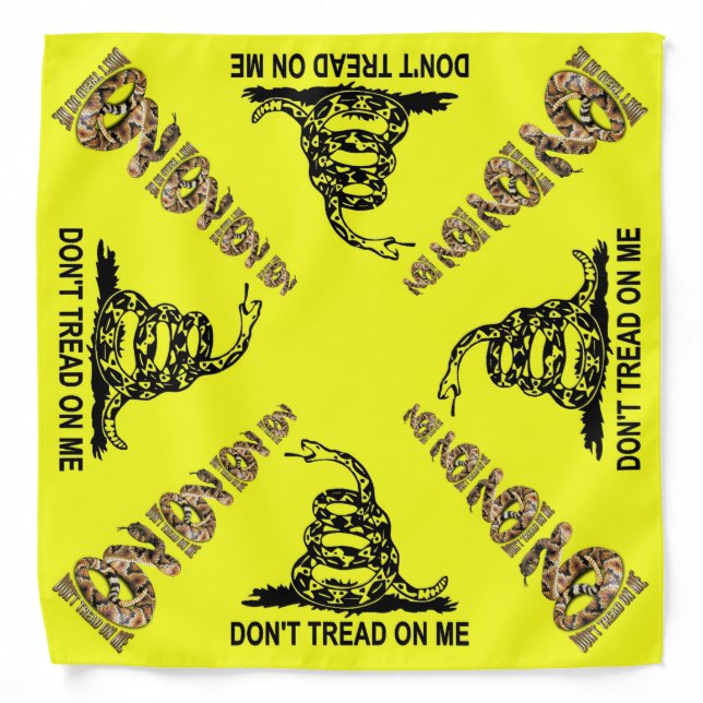 'DON'T TREAD ON ME' BANDANA (Front)