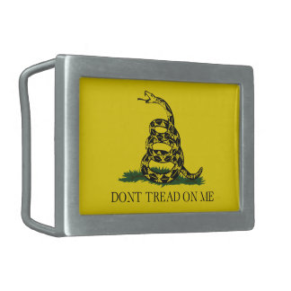 Dont Tread On Me Belt Buckle