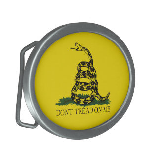 Don't Tread On Me Belt Buckle