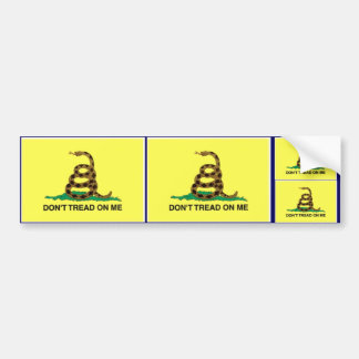 Don't Tread On Me! Bumper Sticker