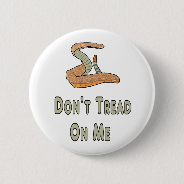 Don't Tread On Me Button (Front)