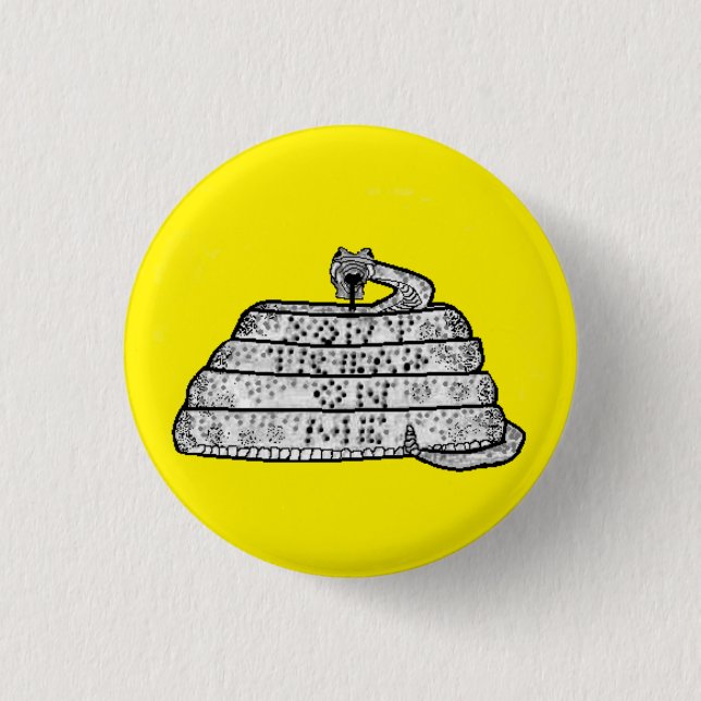 Don't Tread On Me Button (Front)