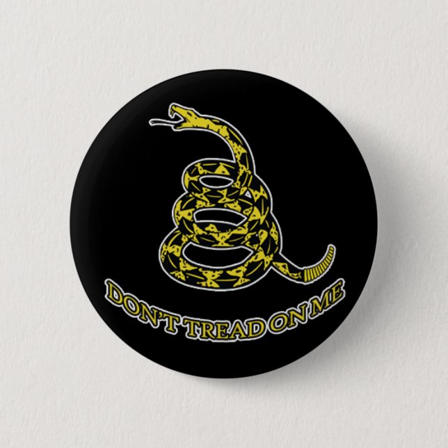 DON'T TREAD ON ME Button (Front)