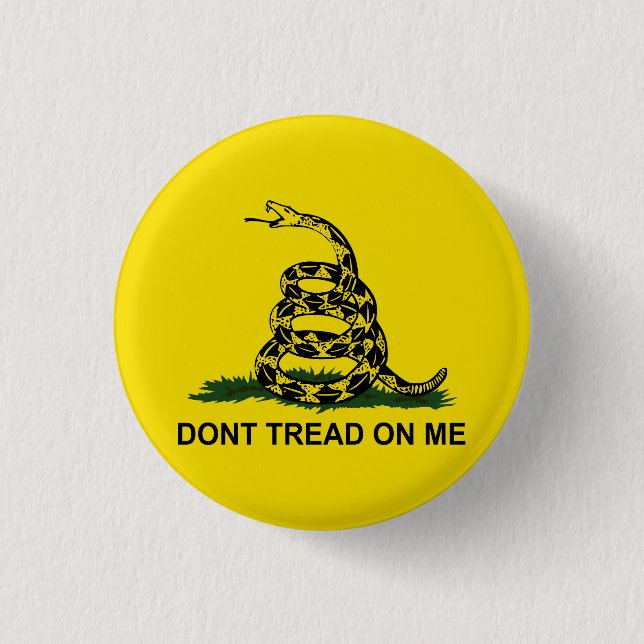 Don't Tread On Me Button (Front)