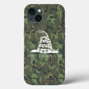 Don't Tread On Me (camouflage) iPhone 13 Case