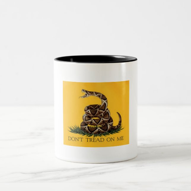 Don't Tread On Me Coffee Mug (Center)