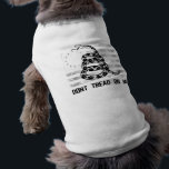 Dont Tread On Me Dog T-Shirt<br><div class="desc"></div>
