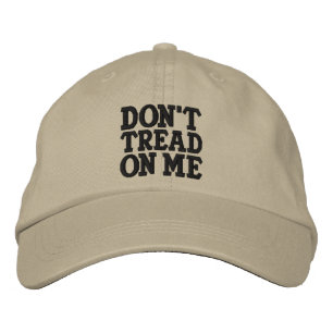 Don't Tread On Me Embroidered Baseball Cap
