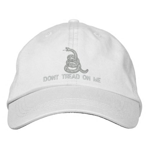 Dont Tread On Me Embroidered Hat
