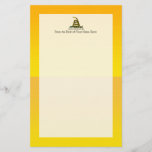 Don't Tread on Me Ensign Stationery