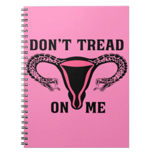 Don't Tread On Me Feminist Notebook