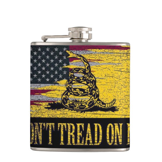 Dont Tread On Me Flask (Front)