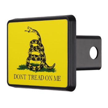 Don't Tread On Me Gadsden American Flag Trailer Hitch Cover by Classicville at Zazzle